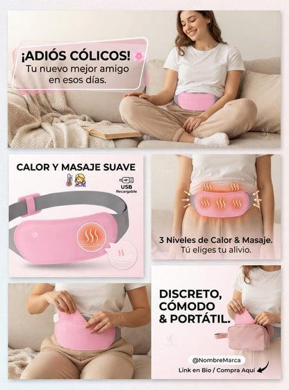 Cinturon calefactado para dolores menstruales DonaZen